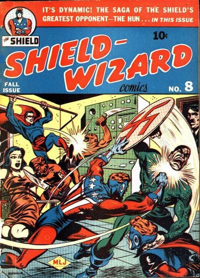 Shield-Wizard Comics #8 Comic