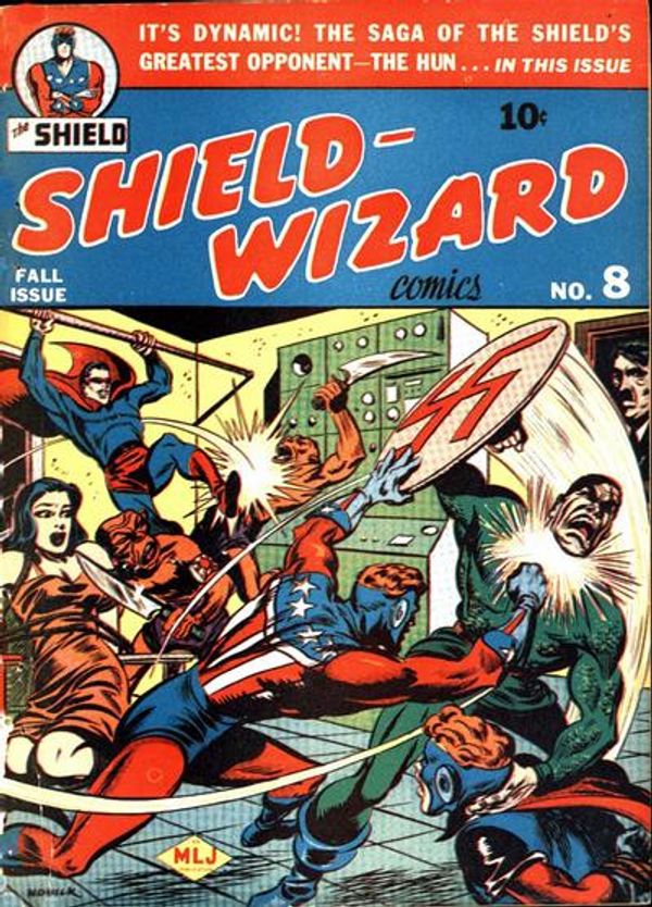 Shield-Wizard Comics #8