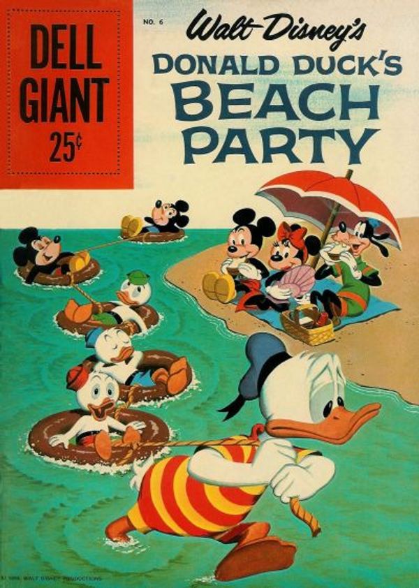 Donald Duck Beach Party #6