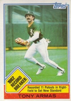 1983 Topps Baseball Sports Card