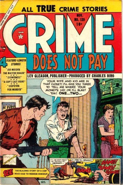 Crime Does Not Pay #139 Comic