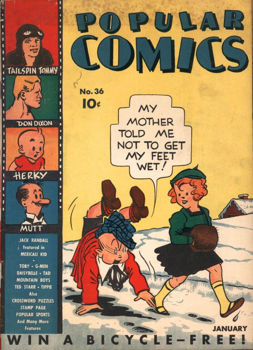 Popular Comics #36 Comic