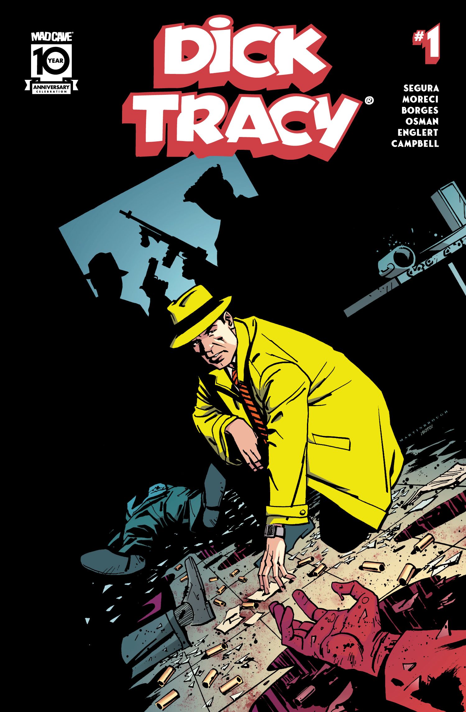 Dick Tracy #1 (Cvr C Shawn Martinbrough & Chris Sotomayor Variant) Comic