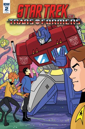 Star Trek vs Transformers #2 (10 Copy Cover Charm)
