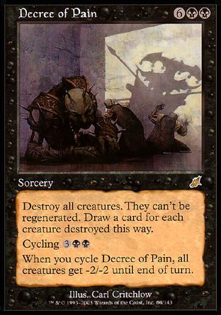 Decree of Pain (Scourge) Trading Card