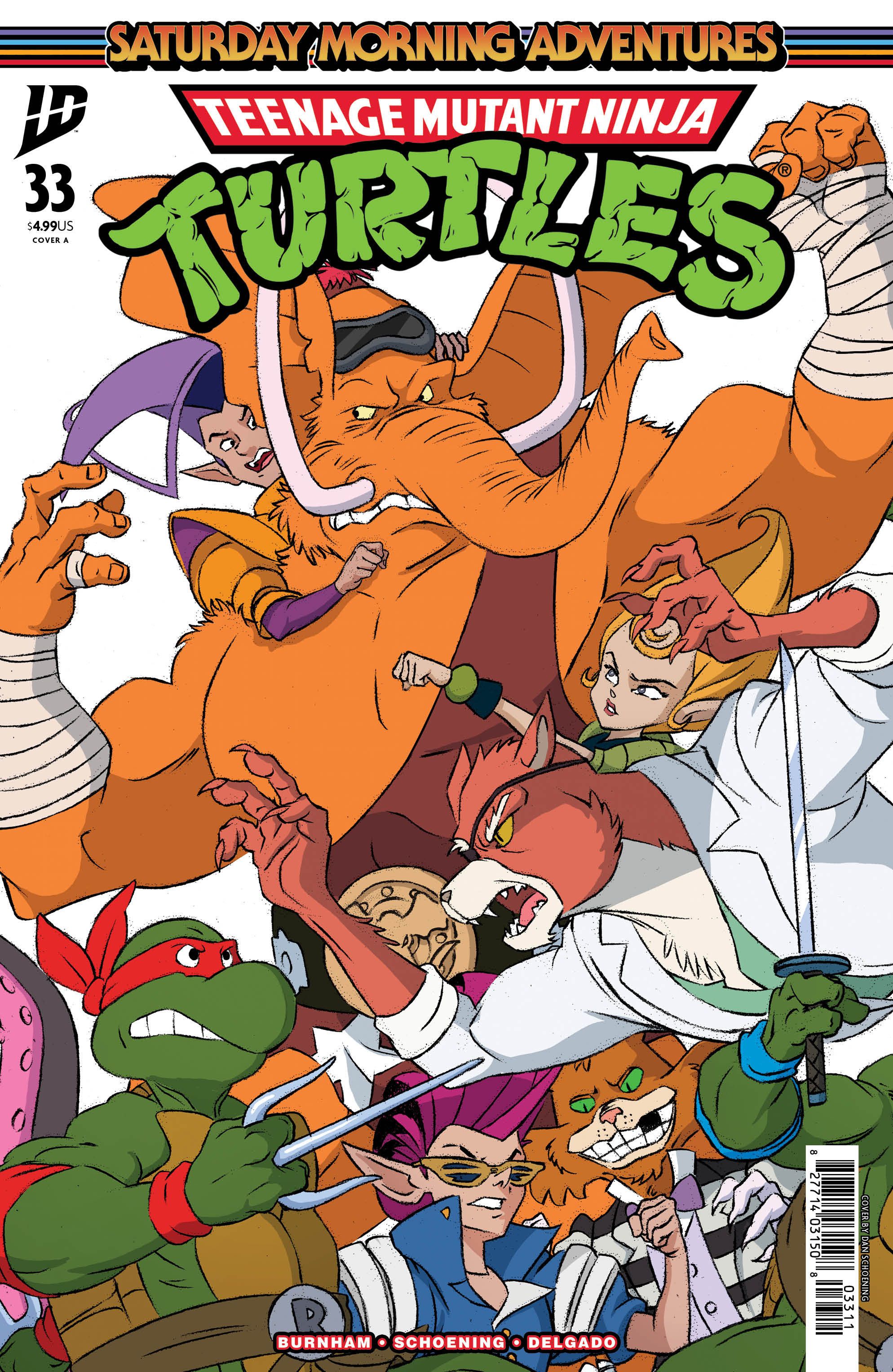 Teenage Mutant Ninja Turtles: Saturday Morning Adventures #33 Comic