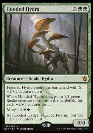 Hooded Hydra (Khans of Tarkir) Trading Card