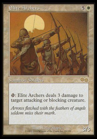 Elite Archers (Urza's Saga) Trading Card