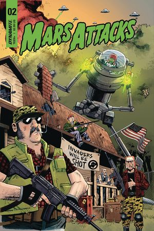 Mars Attacks #2 (Cover C Marron)