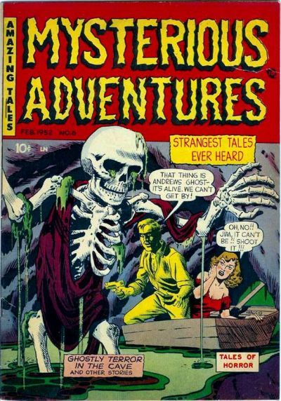 Mysterious Adventures #6 Comic