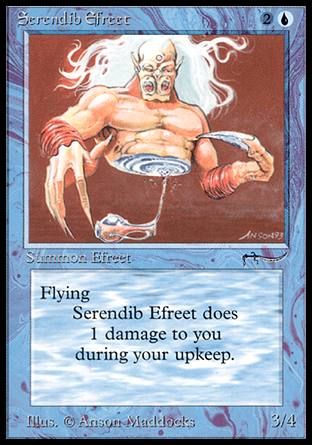 Serendib Efreet (Arabian Nights) Trading Card