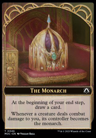 The Monarch (March of the Machine Commander Decks) Trading Card