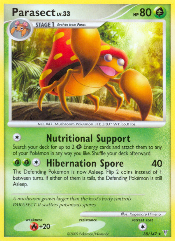 Parasect (38/147) - Supreme Victors Pokémon Card