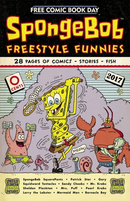 Spongebob Comics: Freestyle Funnies #2017 Comic