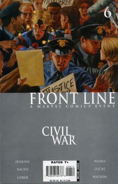 Civil War: Front Line #6 Comic