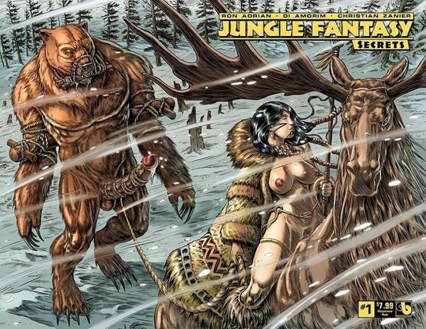 Jungle Fantasy: Secrets #1 (Wrap Nude)
