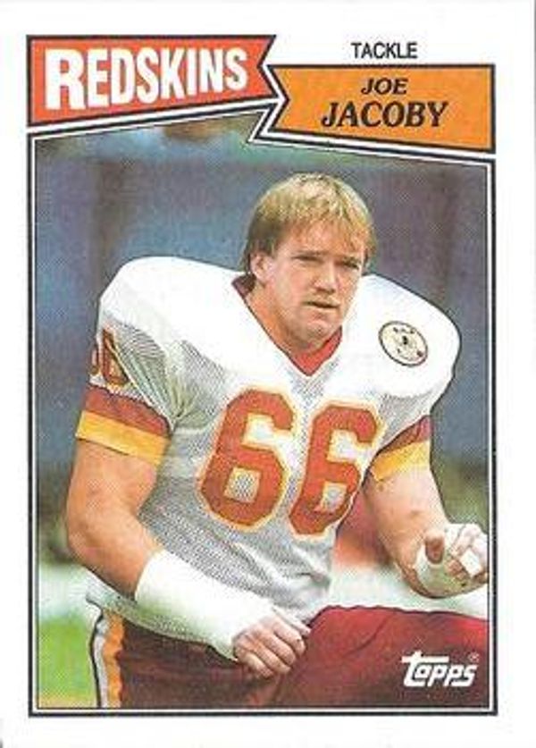 Joe Jacoby 1987 Topps #72
