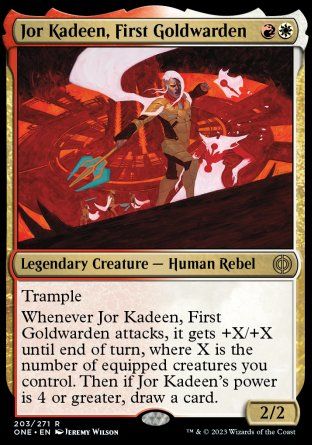 Jor Kadeen, First Goldwarden (Phyrexia: All Will Be One) Trading Card