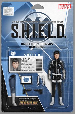 Quake: S.H.I.E.L.D. 50th Anniversary #1 (Action Figure Variant)