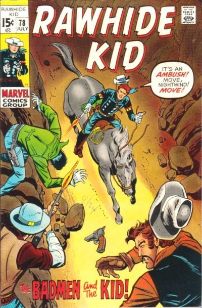 The Rawhide Kid #78 Comic