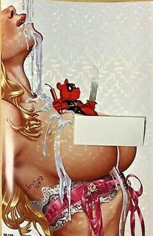 Do You Pooh #1 Fragmented Foil Nude Ap Edition comic cover