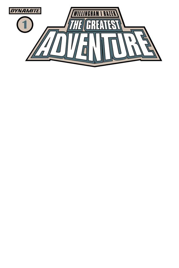 The Greatest Adventure #1 (Cover I Blank Authentix Cover)