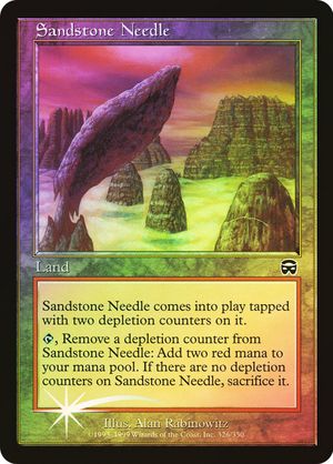 Sandstone Needle (Mercadian Masques - Foil)