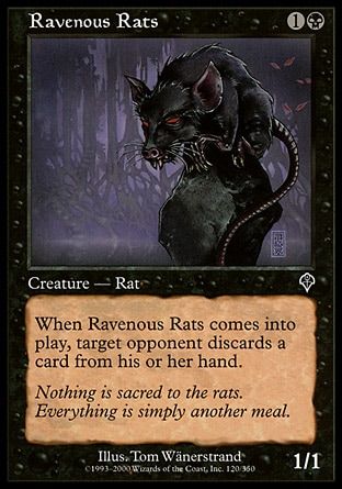 Ravenous Rats (Invasion) Trading Card