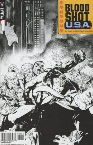Bloodshot USA #1 (Cover H 50 Copy Cover B&w Sketc)