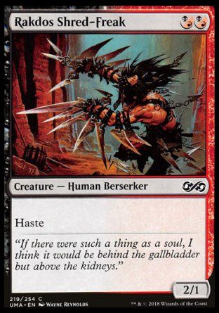 Rakdos Shred-Freak (Ultimate Masters) Trading Card