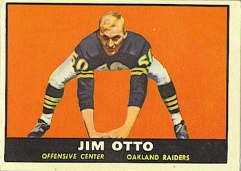 : 1964 Topps # 148 Jim Otto Oakland Raiders (Football