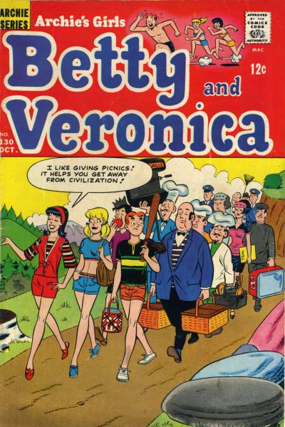 Archie's Girls Betty and Veronica #130 Comic
