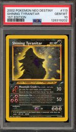 Shining Tyranitar (113/105) - Neo Destiny (1st Edition)