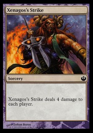 Xenagos's Strike (Journey into Nyx Challenge Deck : Defeat a God)