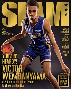 Slam #240 (Wembanyama Gold Metal Edition)
