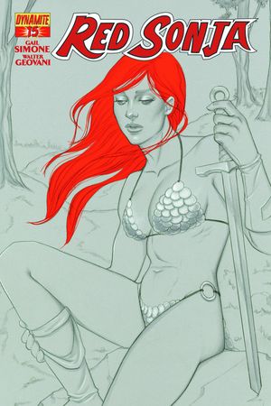 Red Sonja #15 (15 Copy Frison B&amp;w Incv)