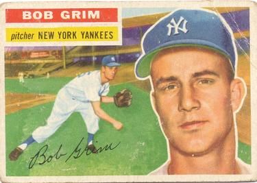 Bob Grim 1956 Topps #52 Sports Card