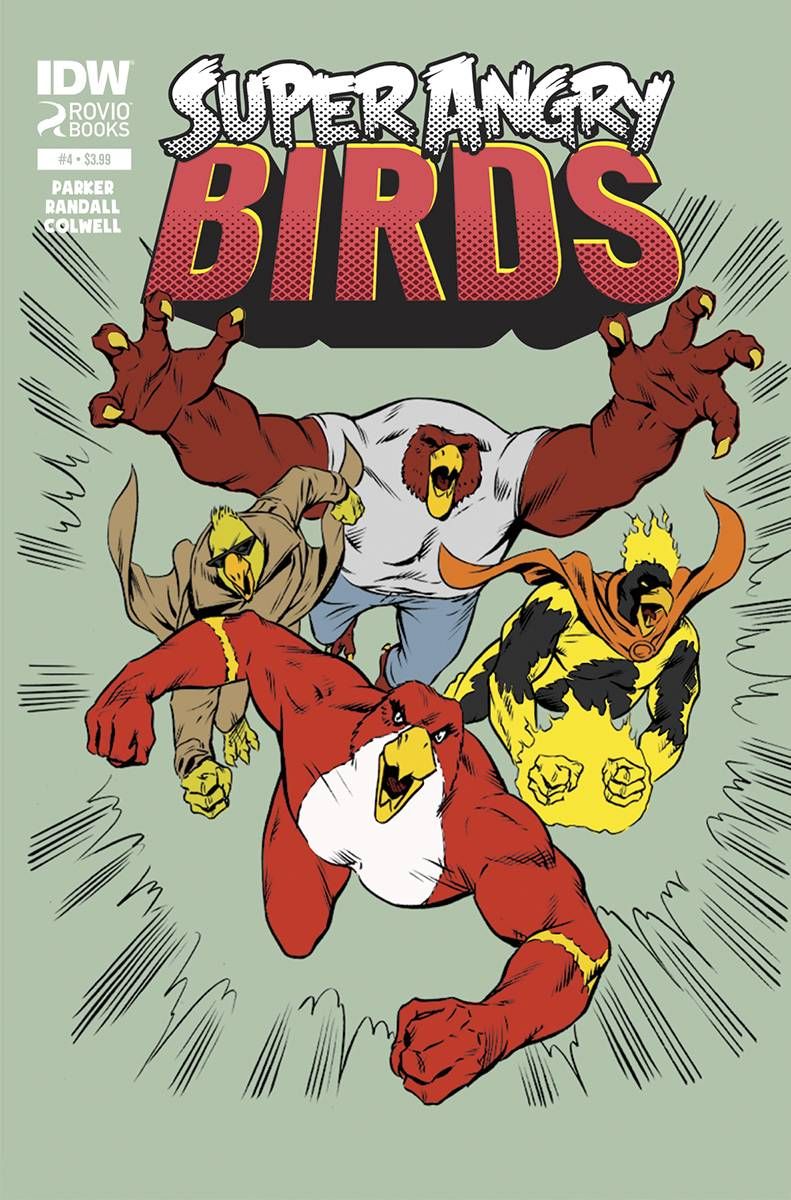 Angry Birds Super Angry Birds #4 Comic