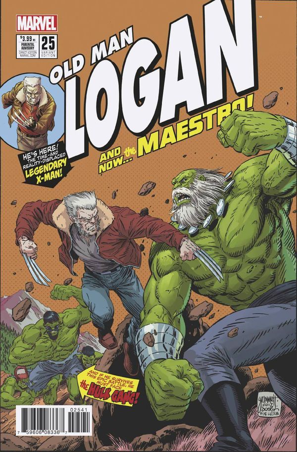 Old Man Logan #25 (Grummett Homage Variant)