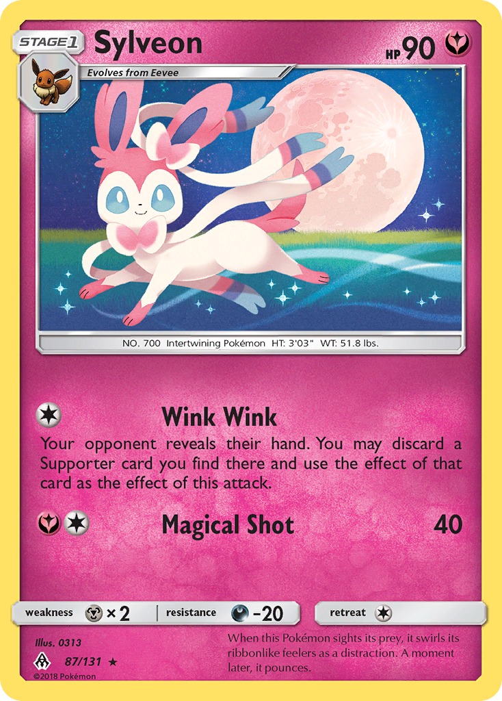 Sylveon (87/131) - Forbidden Light Pokémon Card