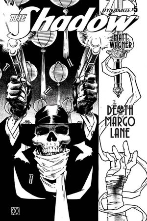 Shadow Death Of Margo Lane #5 (Cover B 10 Copy B&w Cover)