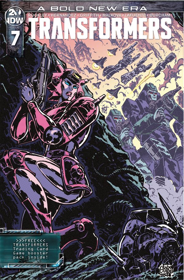 Transformers #7 (10 Copy Cover Guidi)