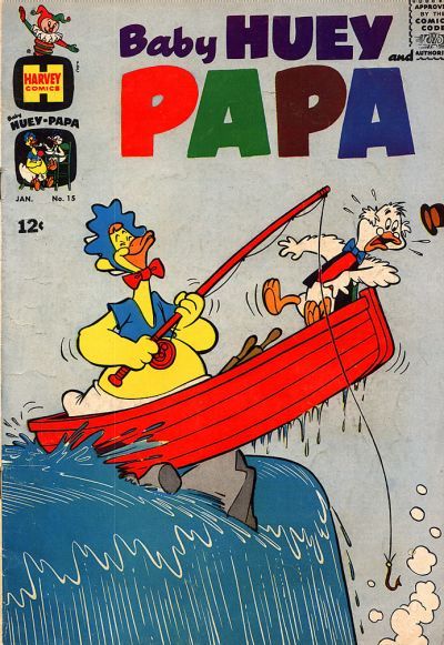 Baby Huey and Papa #15 Comic