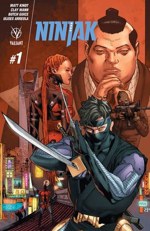 Ninjak #1 (Cover B Mann)