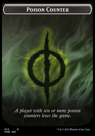 Poison counter (Phyrexia: All Will Be One) Trading Card