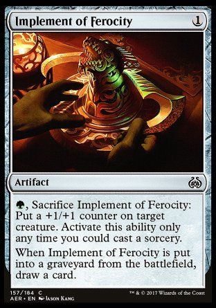 Implement of Ferocity (Aether Revolt) Trading Card