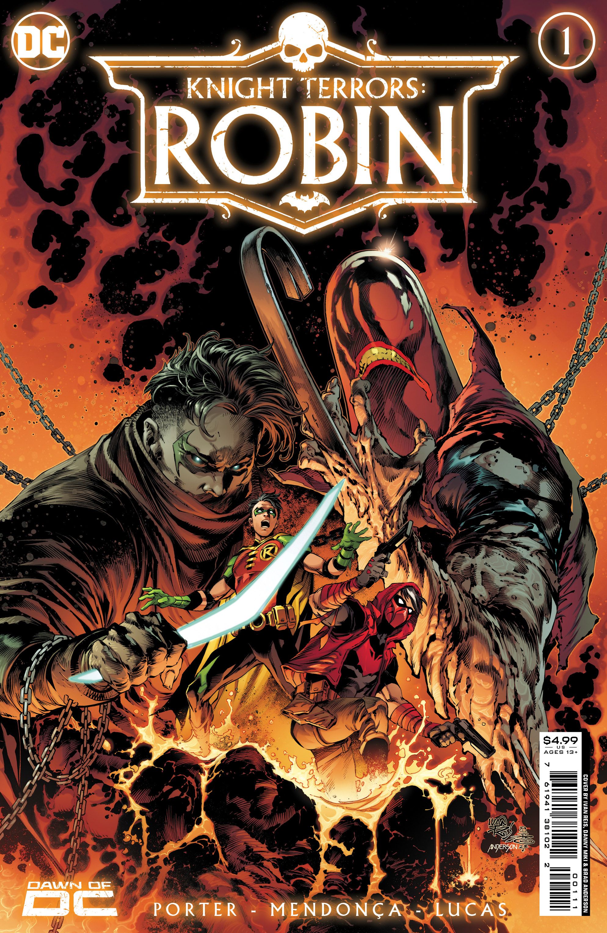 Knight Terrors: Robin Comic