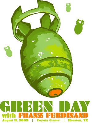 Green Day Toyota Center 2009
