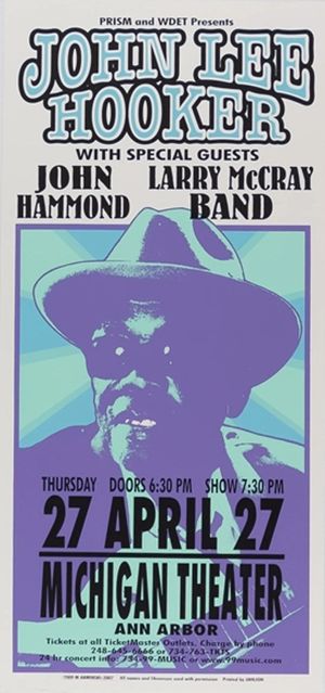 John Lee Hooker Michigan Theater 2000