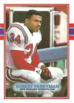 Robert Perryman 1989 Topps #195 Sports Card